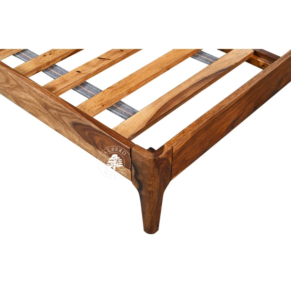 Łóżko CITY z litego drewna naturalnego