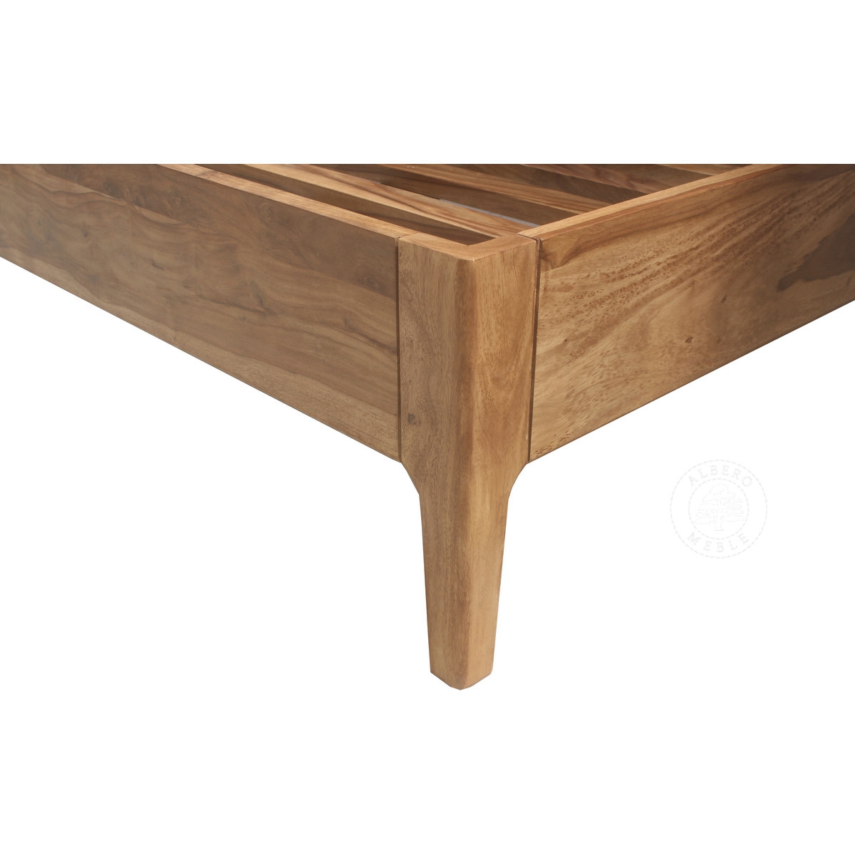 Łóżko CITY z litego drewna naturalnego