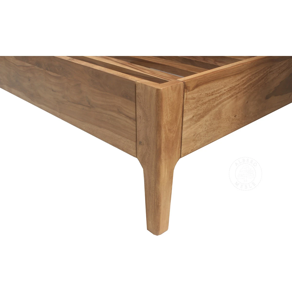 Łóżko CITY z litego drewna naturalnego