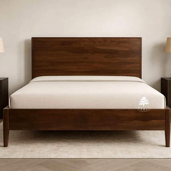 Łóżko CITY z litego drewna naturalnego