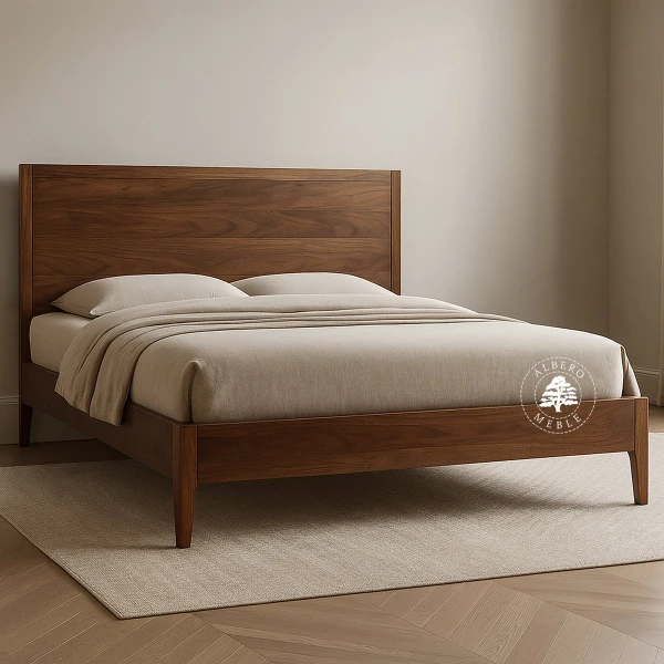 Łóżko CITY z litego drewna naturalnego