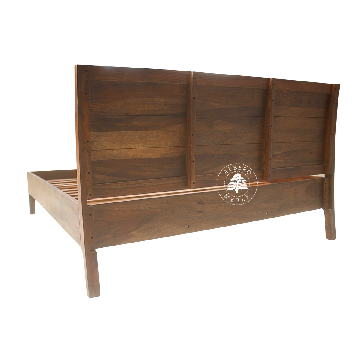 Łóżko CITY z litego drewna naturalnego