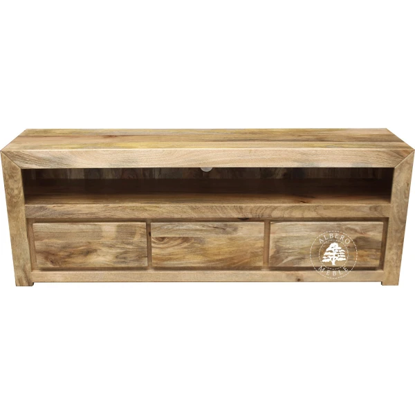 Komoda RTV z drewna mango