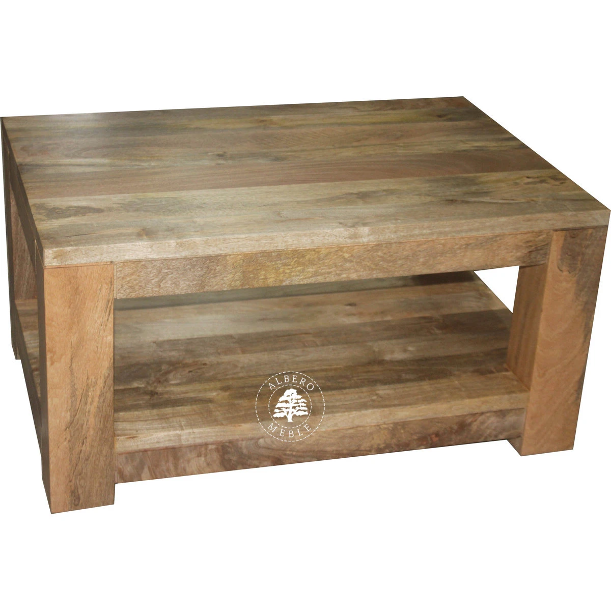 Ława kawowa nowoczesna z drewna mango