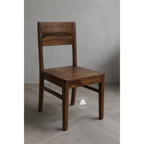 Krzesło City z litego drewna palisandrowego