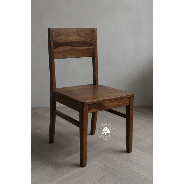 Krzesło City z litego drewna palisandrowego