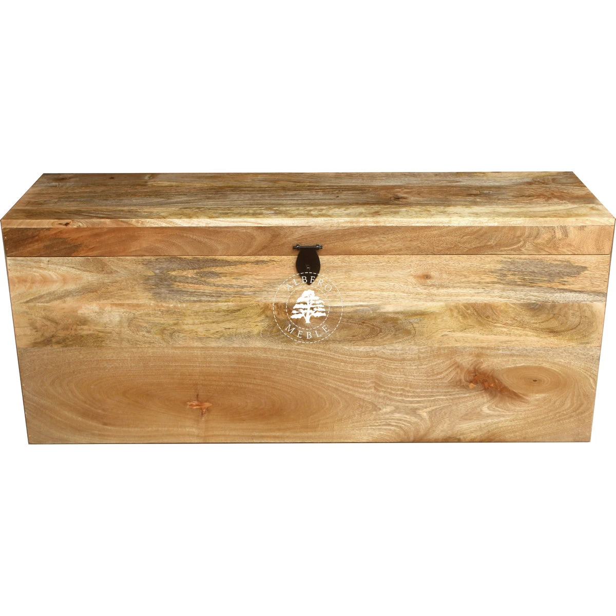 Drewniana skrzynia z litego palisandru