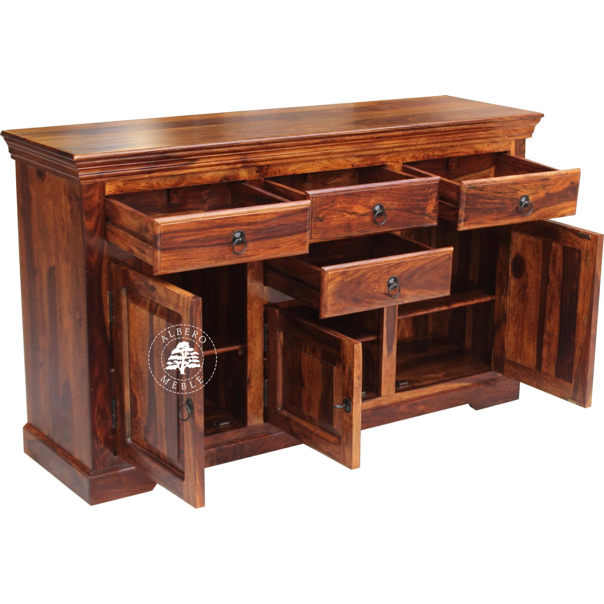 Klasyczna komoda drewniana