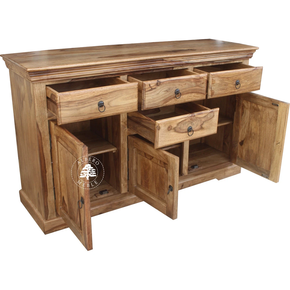 Klasyczna komoda drewniana