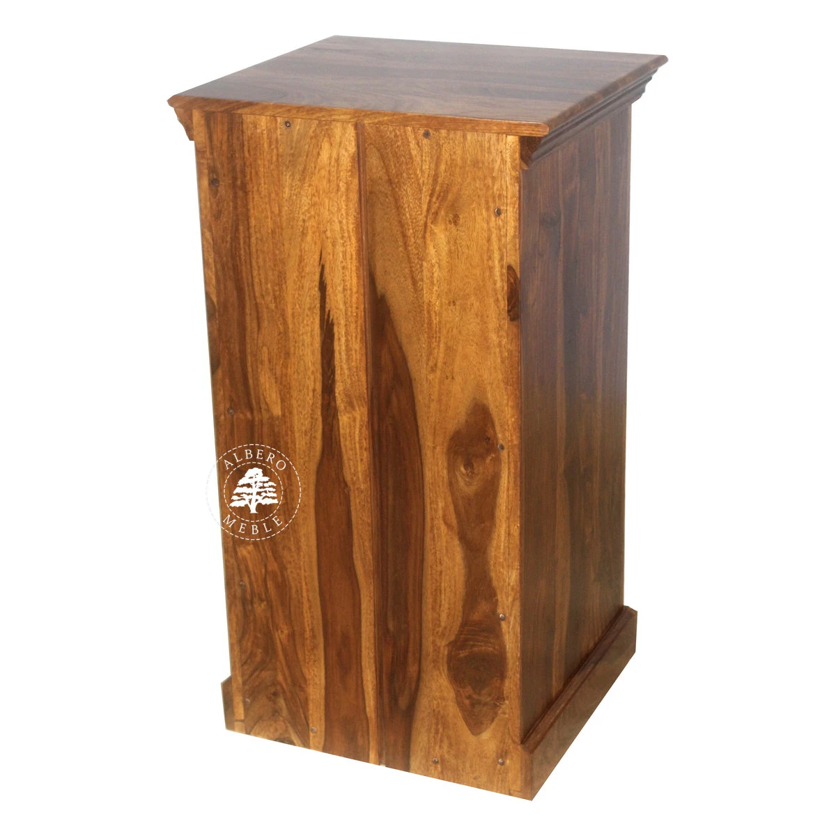 Mała komoda drewniana z szufladami do przedpokoju