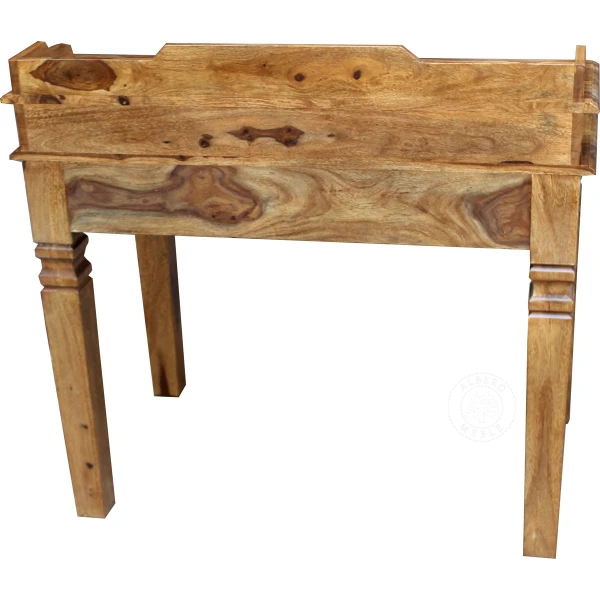 Stylowy sekretarzyk z drewna litego palisander indyjski