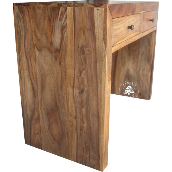 Nowoczesne proste biurko drewniane do pokoju