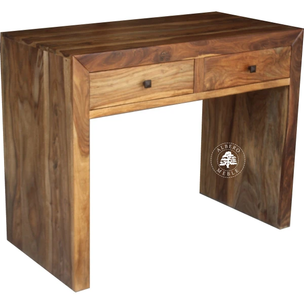 Nowoczesne proste biurko drewniane do pokoju