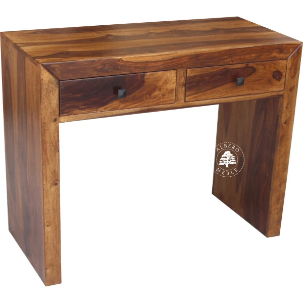 Nowoczesne proste biurko drewniane do pokoju