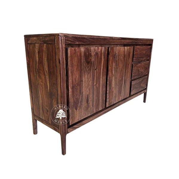 Drewniana komoda CITY z szufladami