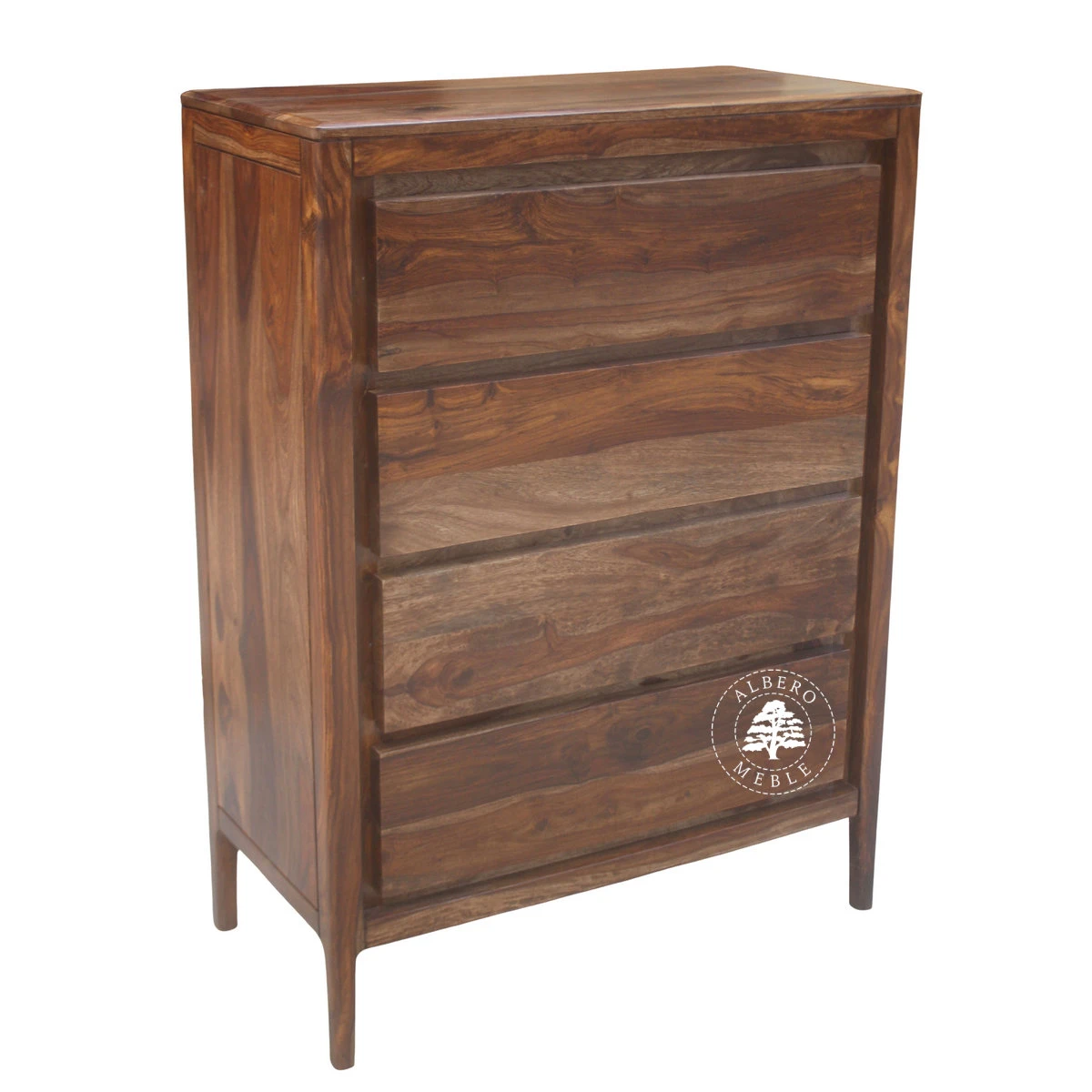 Komoda na bieliznę z litego drewna