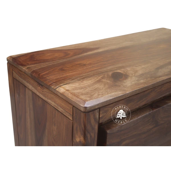 Komoda na bieliznę z litego drewna