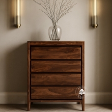 Komoda na bieliznę z litego drewna