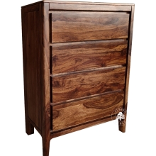 Komoda na bieliznę z litego drewna