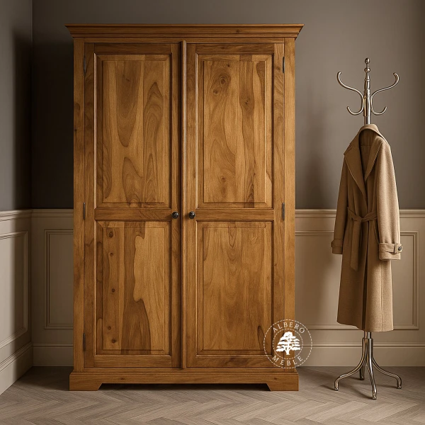 Kolonialna Szafa z Drewna Palisandru