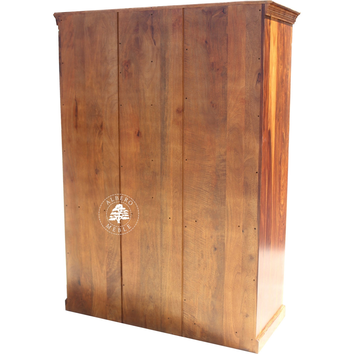 Duża Dwudrzwiowa Drewniana Szafa na Wymiar do Sypialni