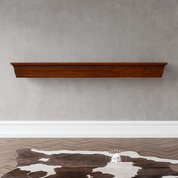 Klasyczna Półka drewniana z litego drewna