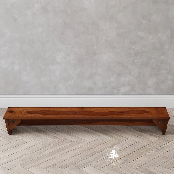 Klasyczna Półka drewniana z litego drewna