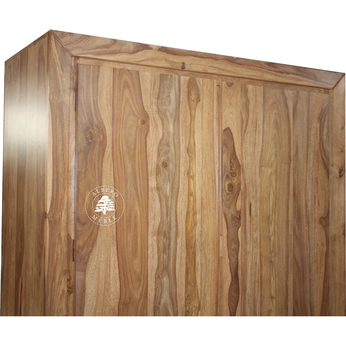 Nowoczesna Szafa Drewniana do Sypialni z Szufladami