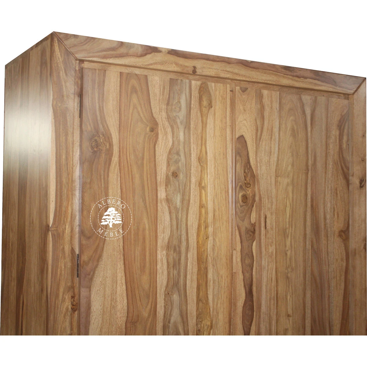 Nowoczesna Szafa Drewniana do Sypialni z Szufladami