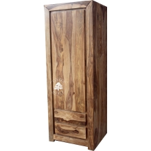 Wąska i Głęboka Nowoczesna Szafa Drewniana