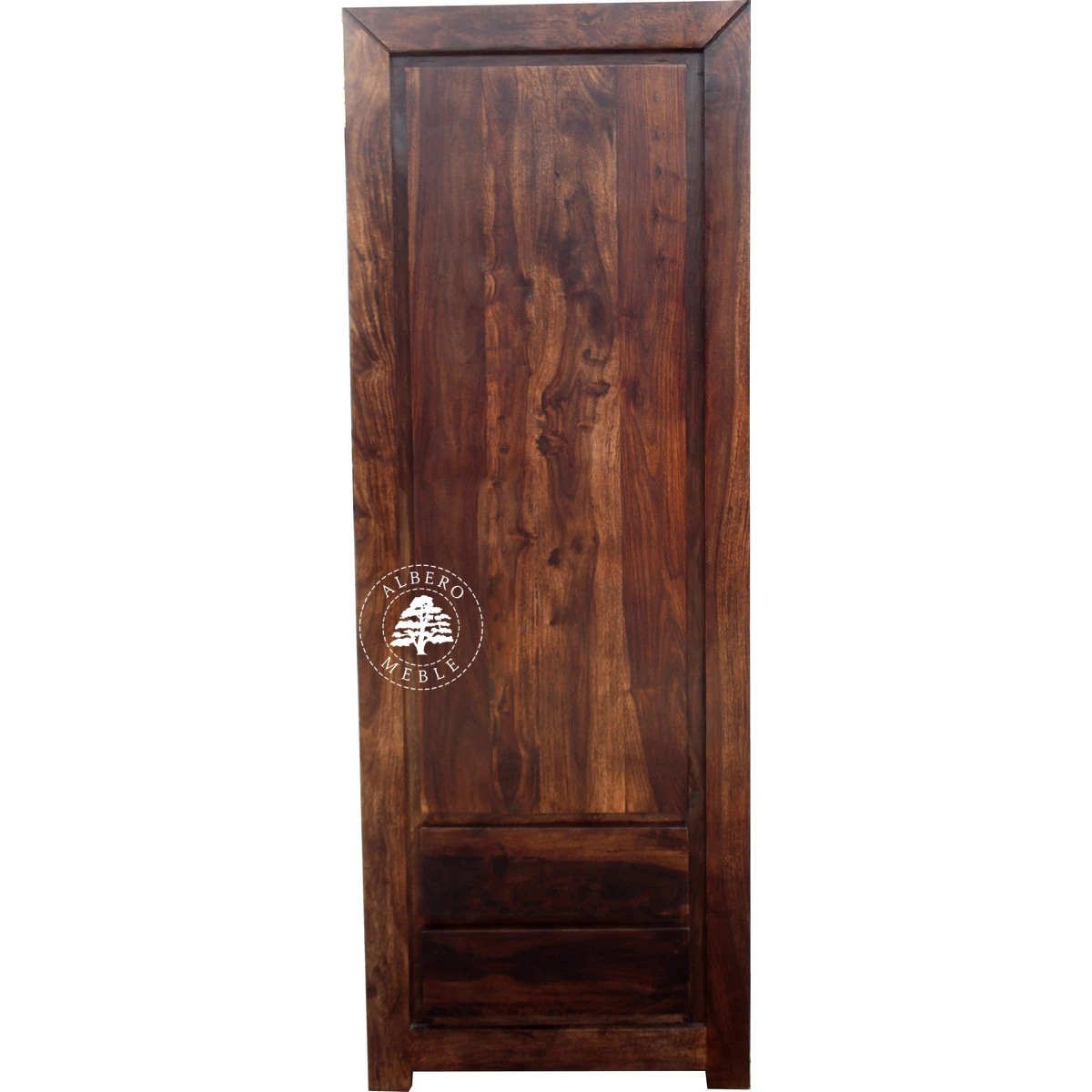 Wąska i Głęboka Nowoczesna Szafa Drewniana
