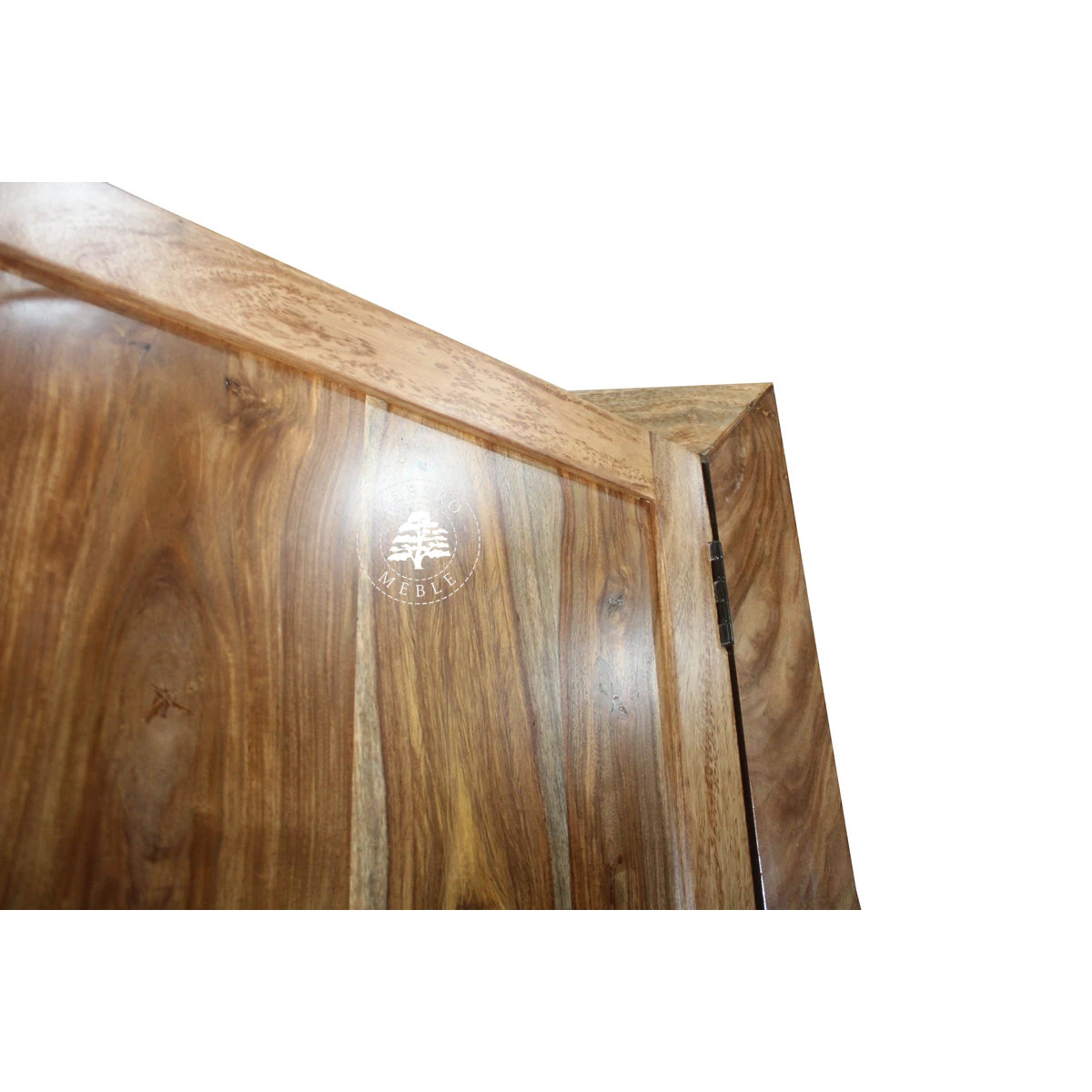 Prosta Szafa z Litego Drewna w Nowoczesnym, Minimalistycznym