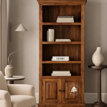 Klasyczna Biblioteka drewniana