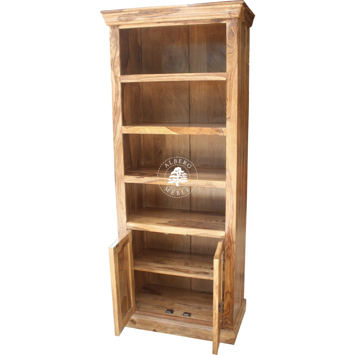 Klasyczna Biblioteka drewniana