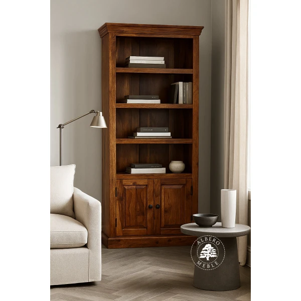 Klasyczna Biblioteka drewniana