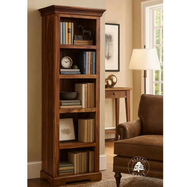 Klasyczny Wąski Regał Biurowy