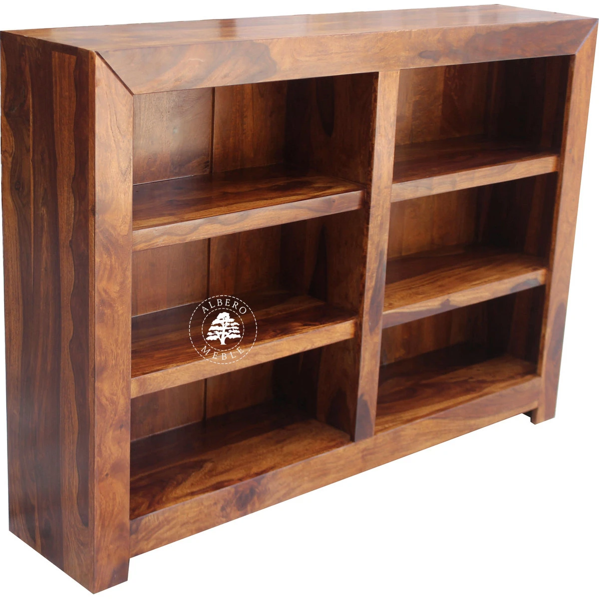 Niski Regał Drewniany do Pokoju