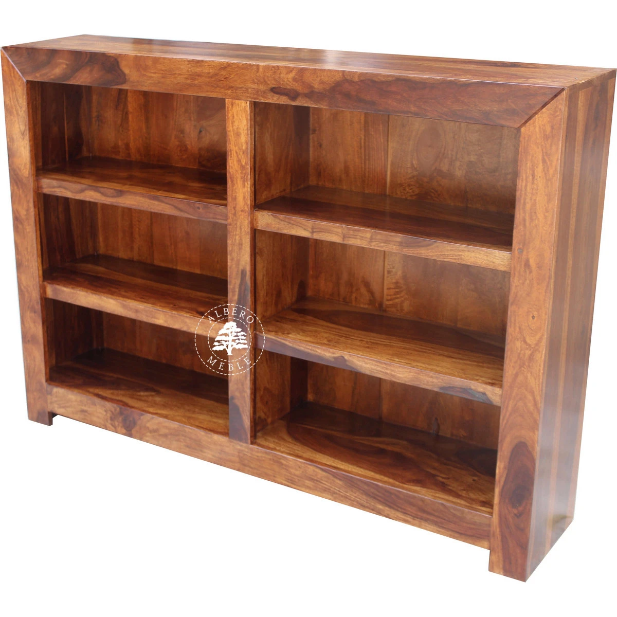 Niski Regał Drewniany do Pokoju