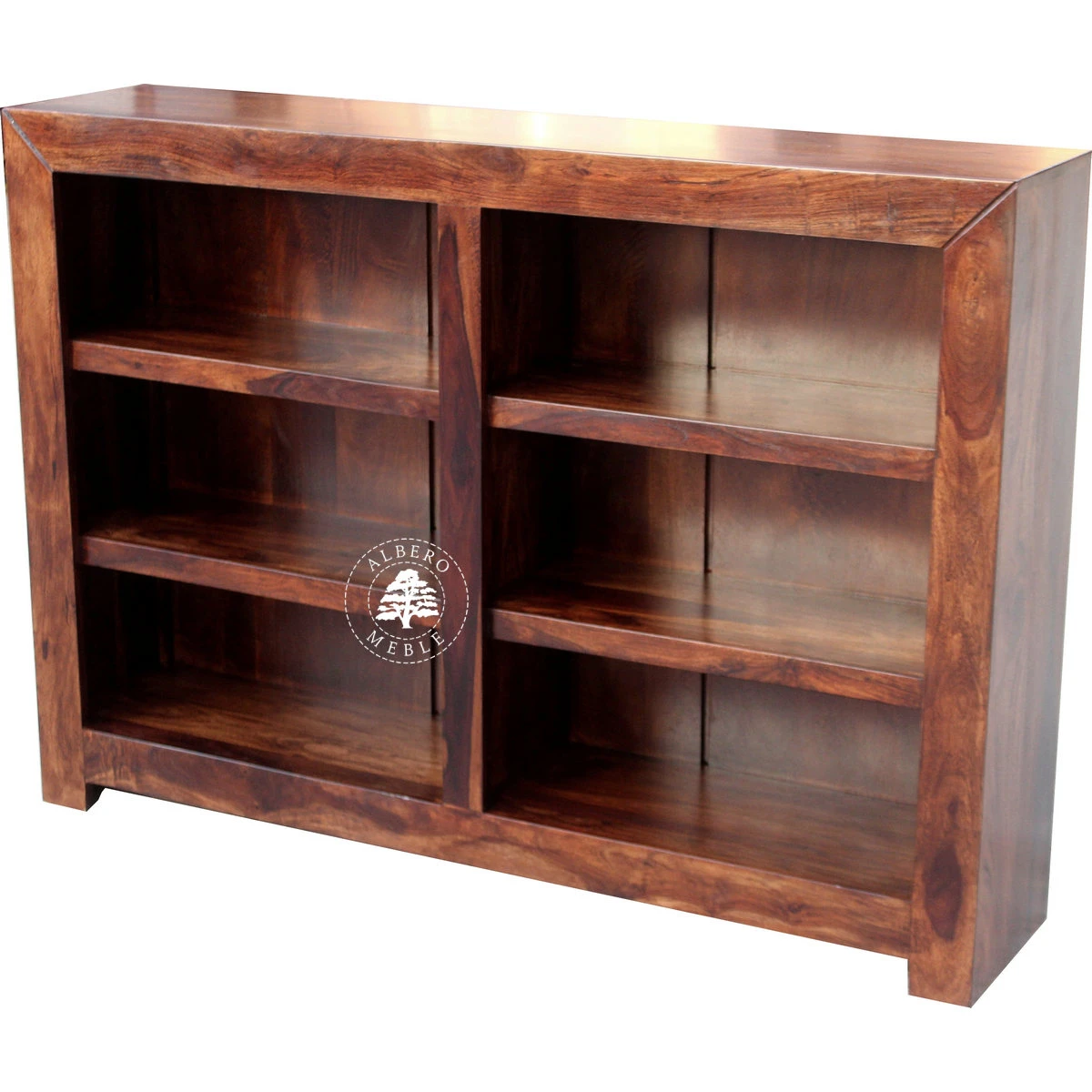 Niski Regał Drewniany do Pokoju