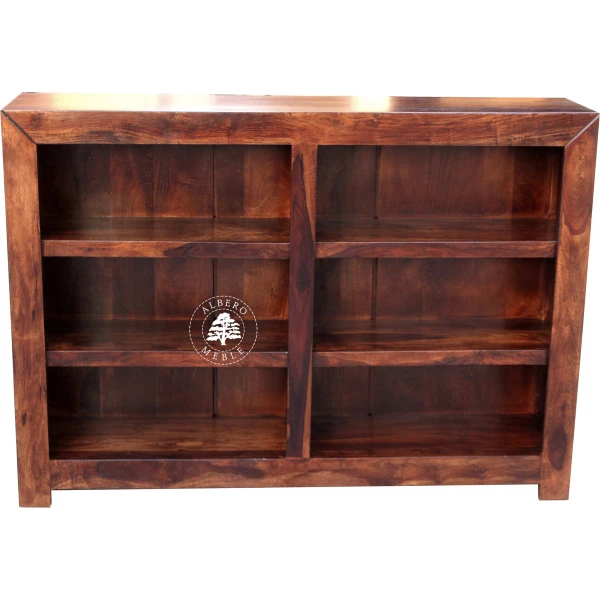 Niski Regał Drewniany do Pokoju