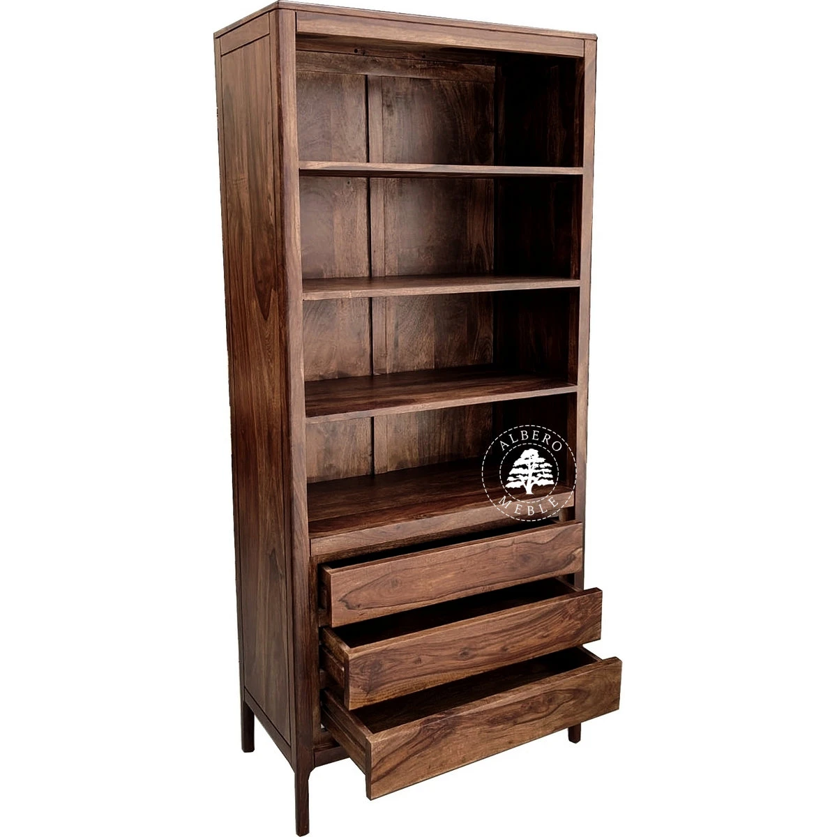 Regał CITY z drewna palisandrowego