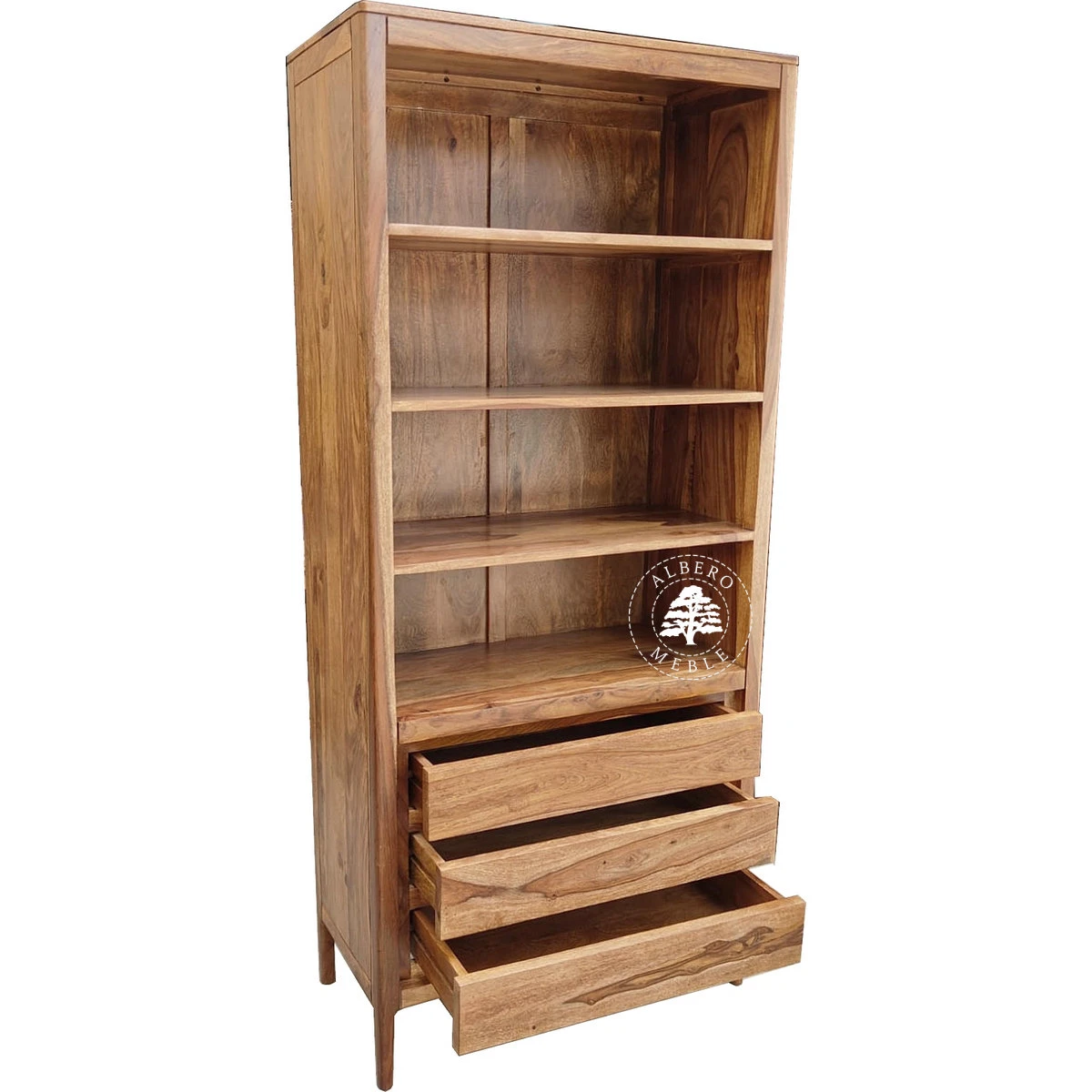 Regał CITY z drewna palisandrowego