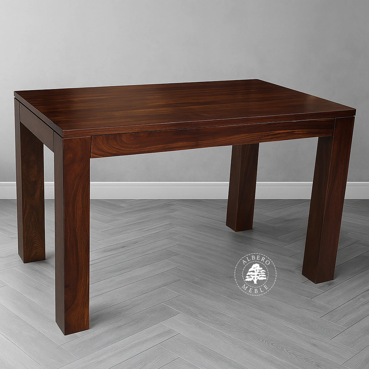 Stół z litego drewna naturalnego