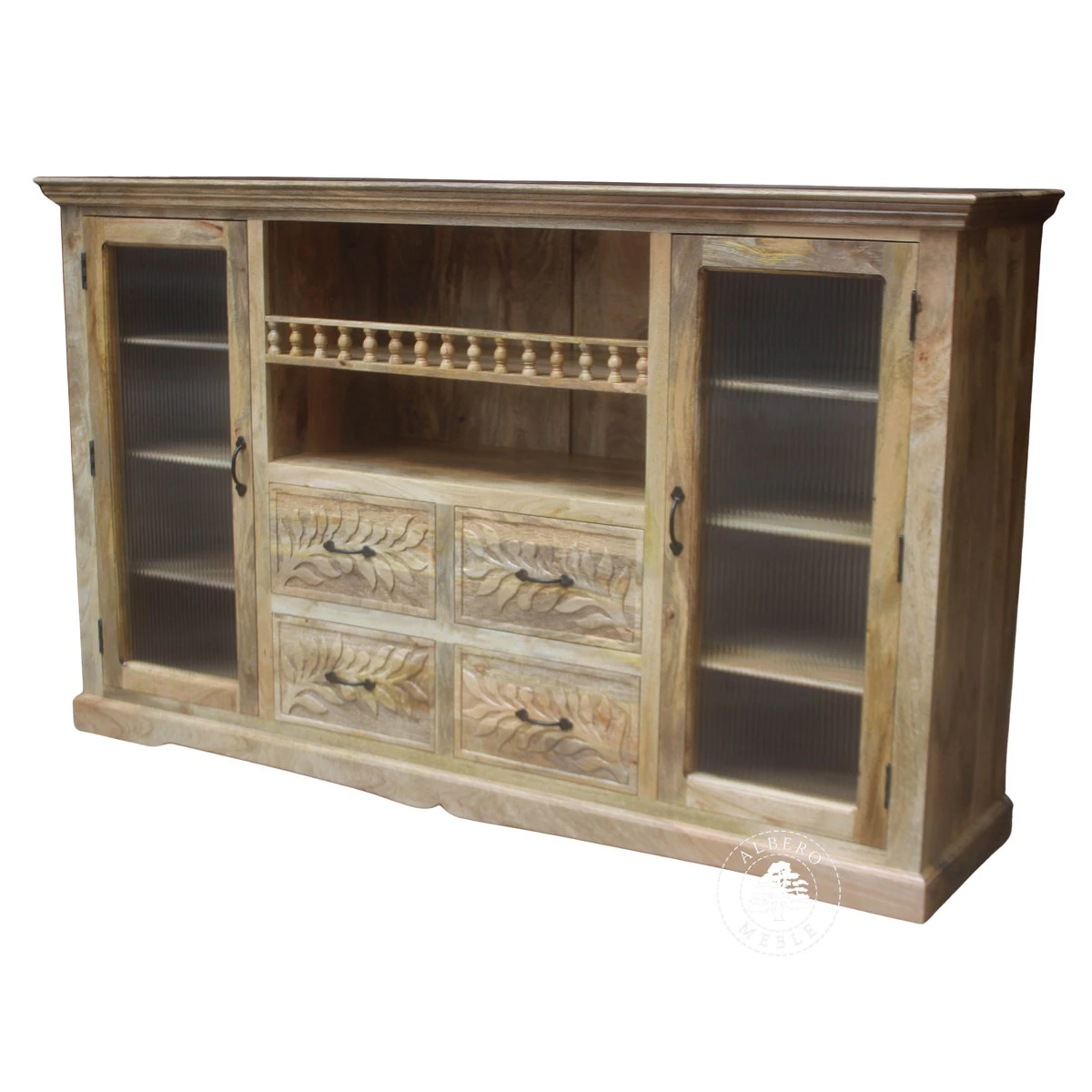 Komoda Mango Botanica w stylu Boho