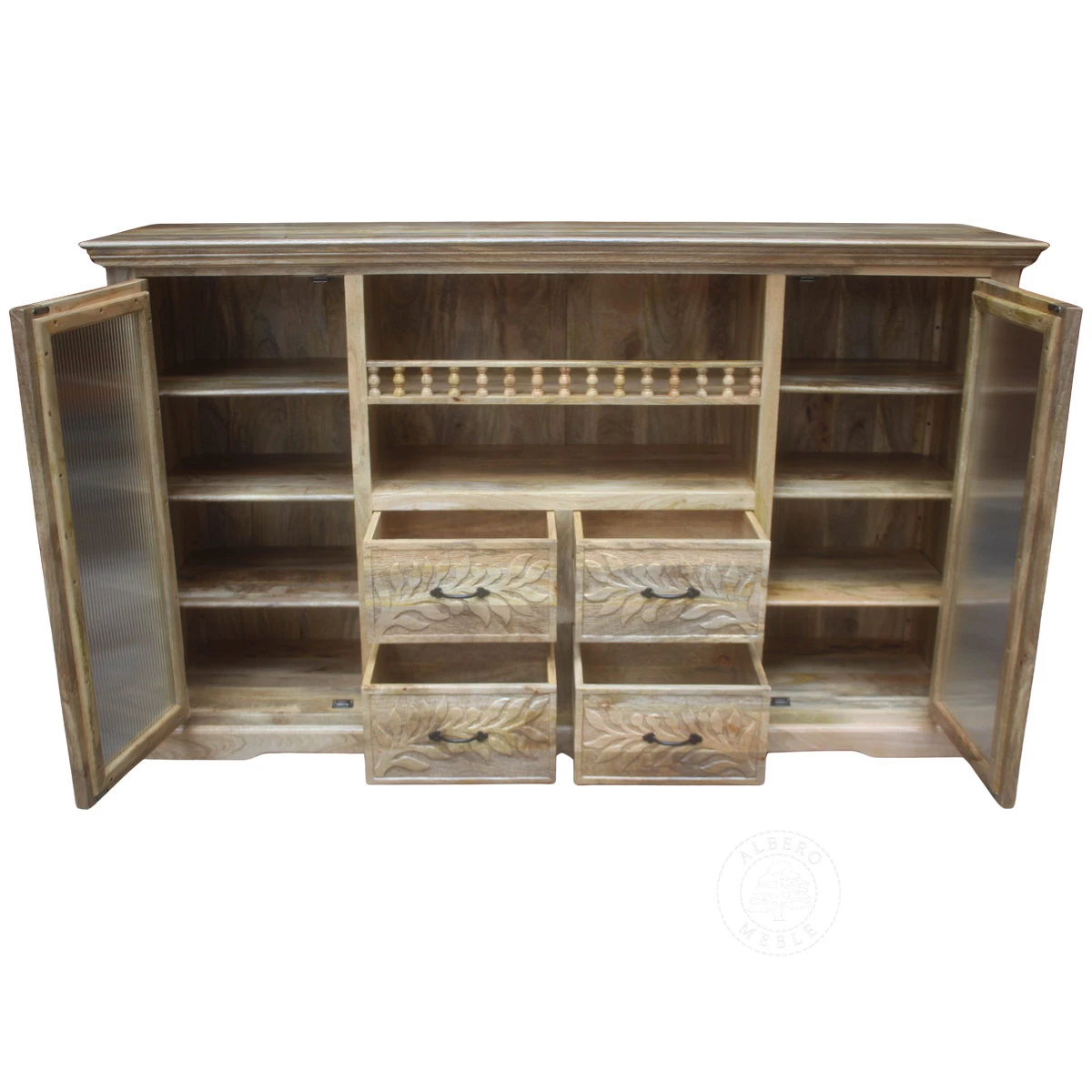 Komoda Mango Botanica w stylu Boho