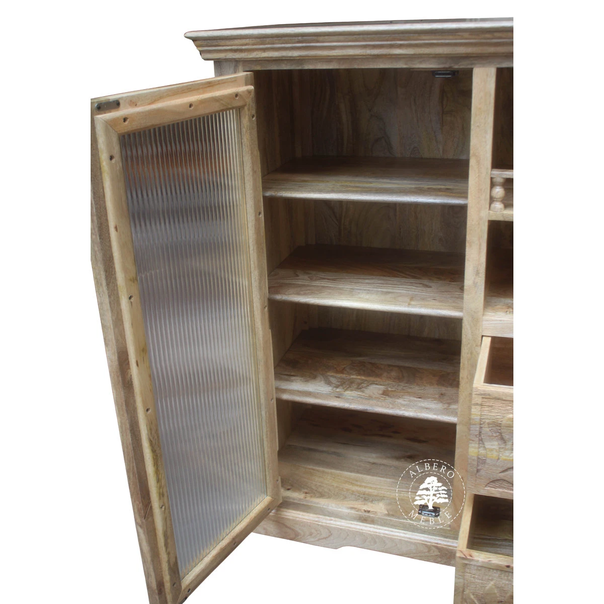 Komoda Mango Botanica w stylu Boho