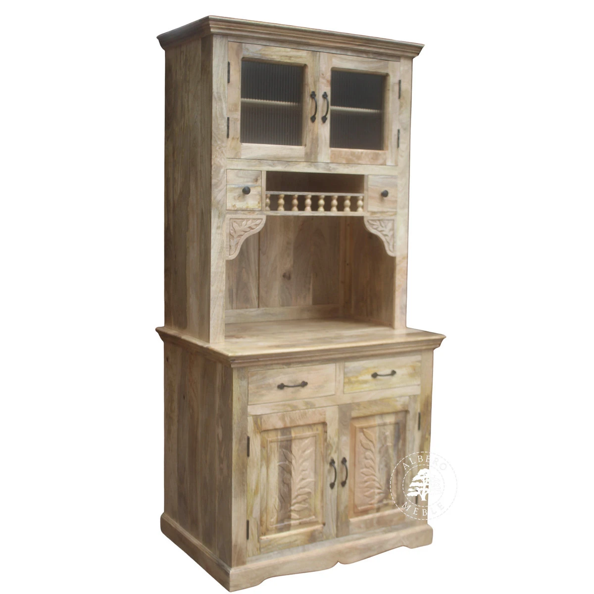 Kredens Mango Botanica w stylu Boho