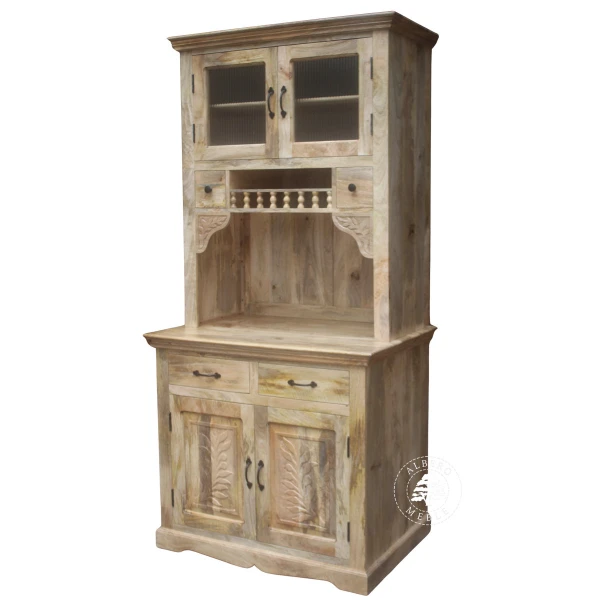 Kredens Mango Botanica w stylu Boho