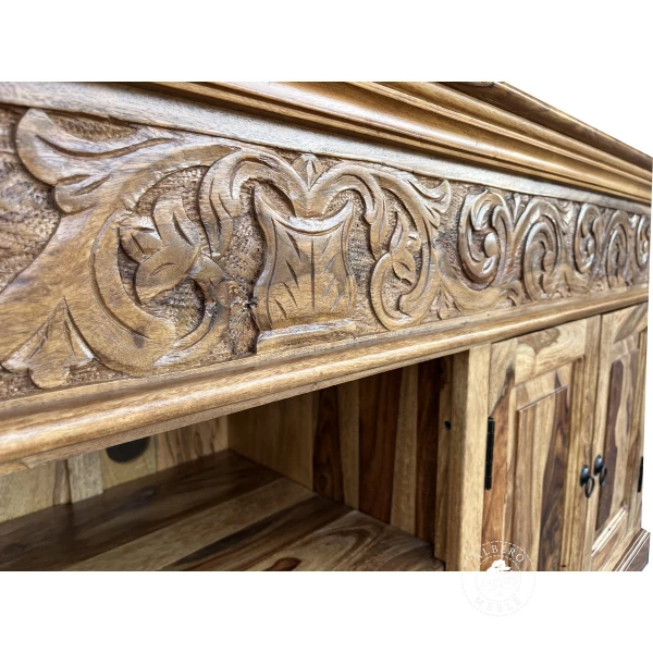 Komplet Mebli Orissa Flower z Drewna Palisandrowego