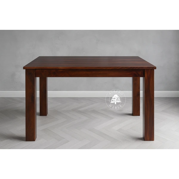 Stół drewniany z bocznymi dostawkami